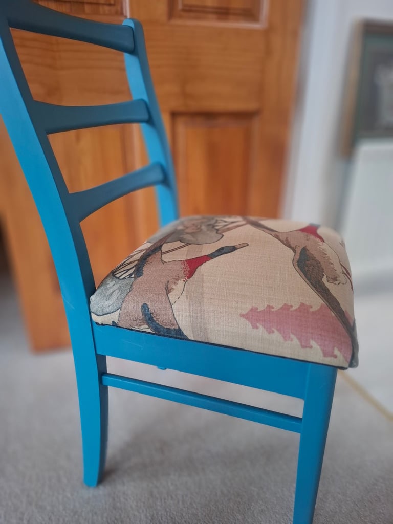 Hand painted chair