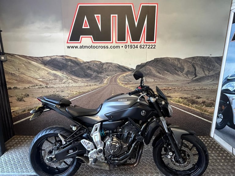 YAMAHA MT07 2014 MOTORCYCLE, 13K MILES, FULL SERVICE HISTORY, (ATMOTORCYCLES) 