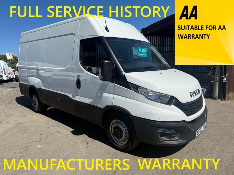 2023 Iveco Daily 2.3 High Roof Van 3520 WB PANEL VAN Diesel Manual
