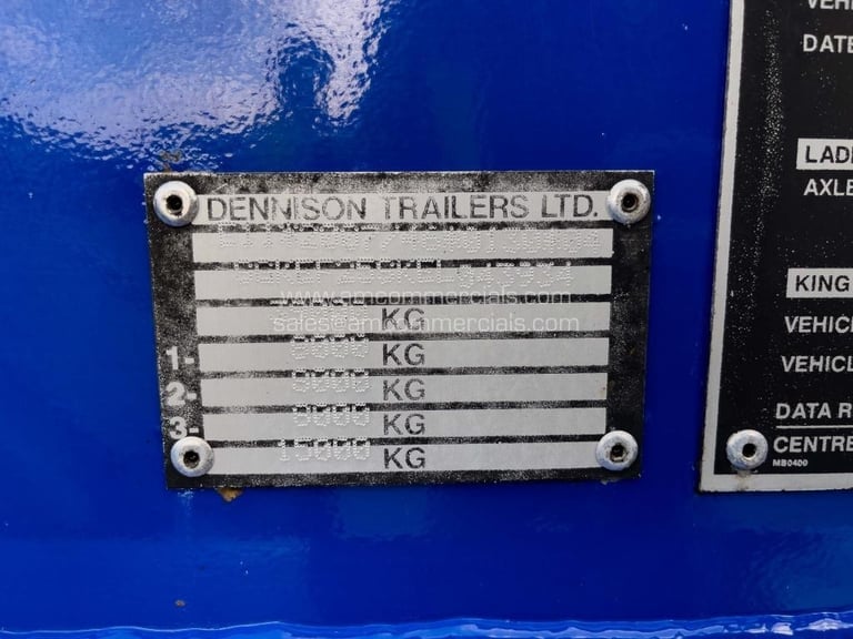 DENNISON SLIDING SKELETAL TRAILER 