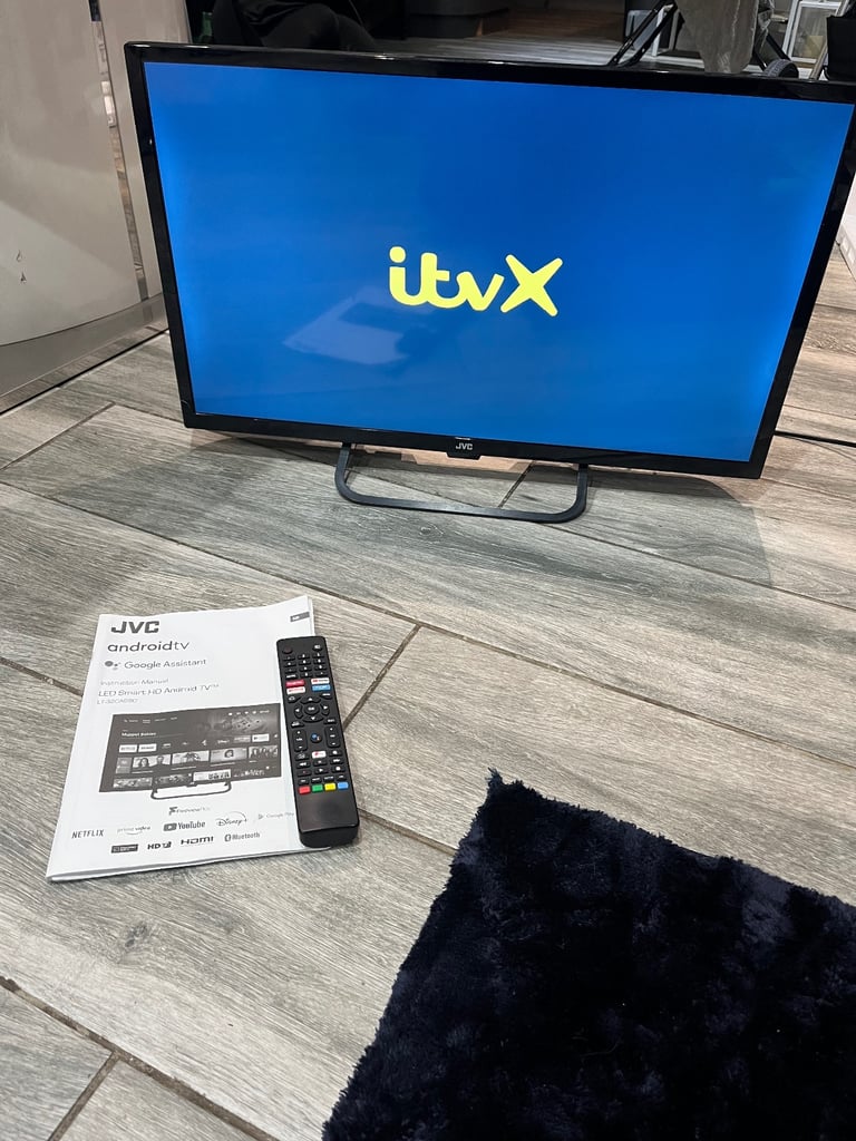 JVC 32 inch android smart led tv with google assist bargain only £50 no offers free local delivery 