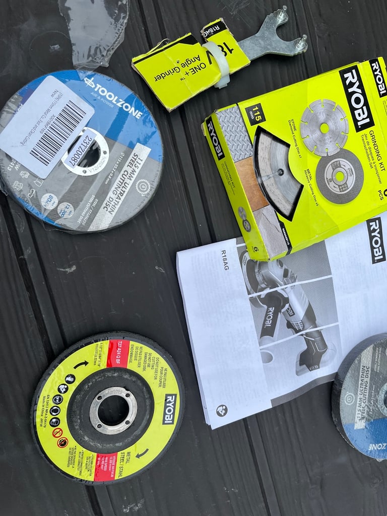 Ryobi R18AG-0 18V ONE+ Angle Grinder (Battery & Charger Excluded)