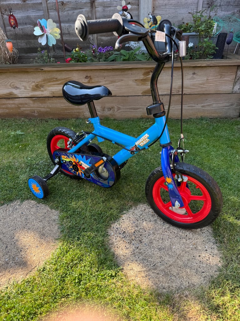 Monster truck kids bike 