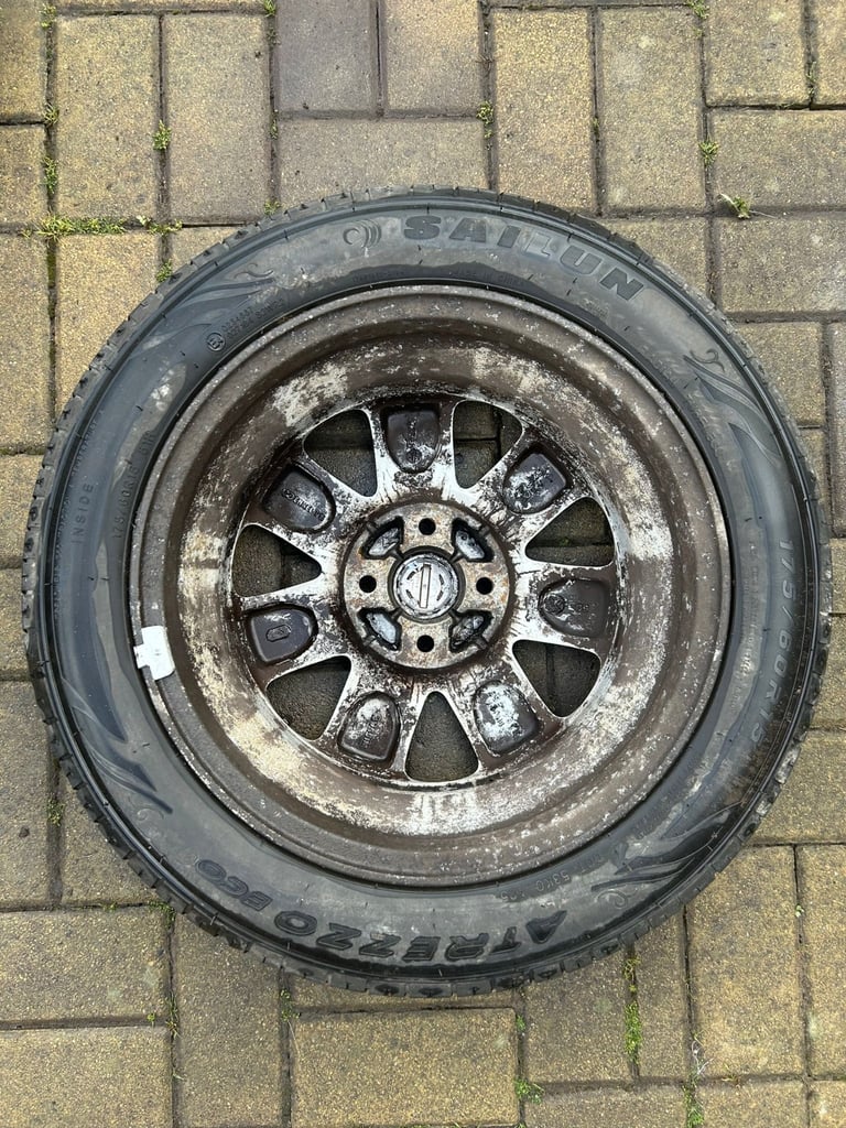 Nissan Micra K13 15” Wheel & Tyre 2010–17 Sailun Atrezzo Eco Tyres  175/60 R15