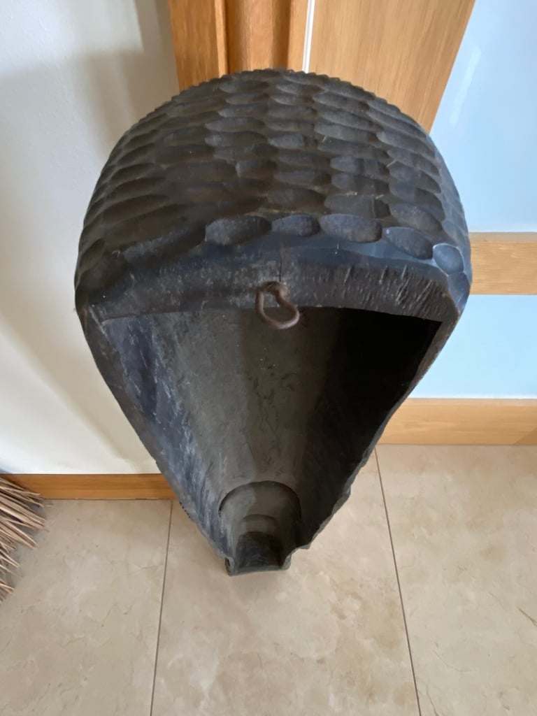 Beautiful Hand Carved African Wooden Tribal Ornament Hanging Or Standing