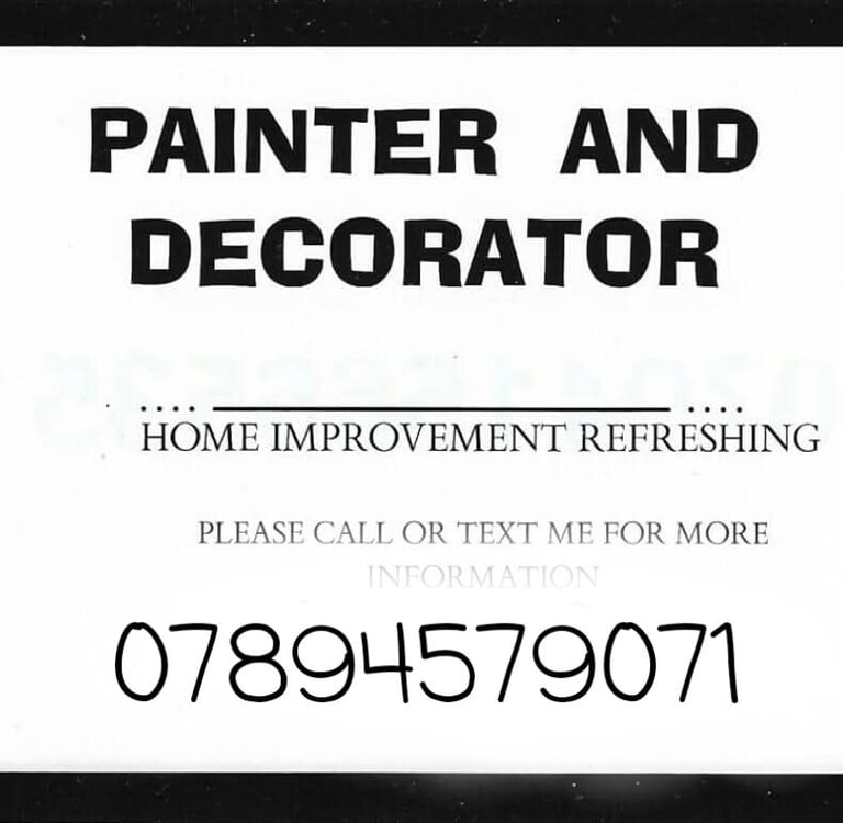 image for Painter and decorator 