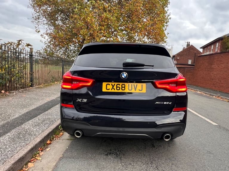 2018 68 BMW X3 2.0 20D M SPORT SUV 5DR DIESEL AUTO XDRIVE EURO 6 (S/S) (190 PS) 