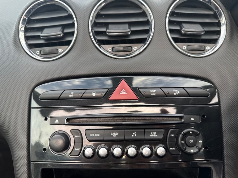 2012 Peugeot 308 1.6 THP 156 Allure 2dr CONVERTIBLE Petrol Manual