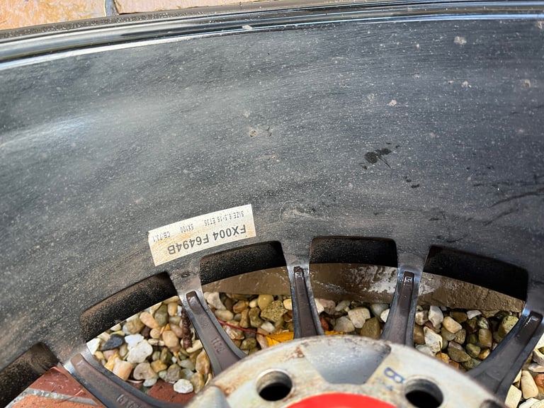 Fox Alloy Wheels - 16 - Black