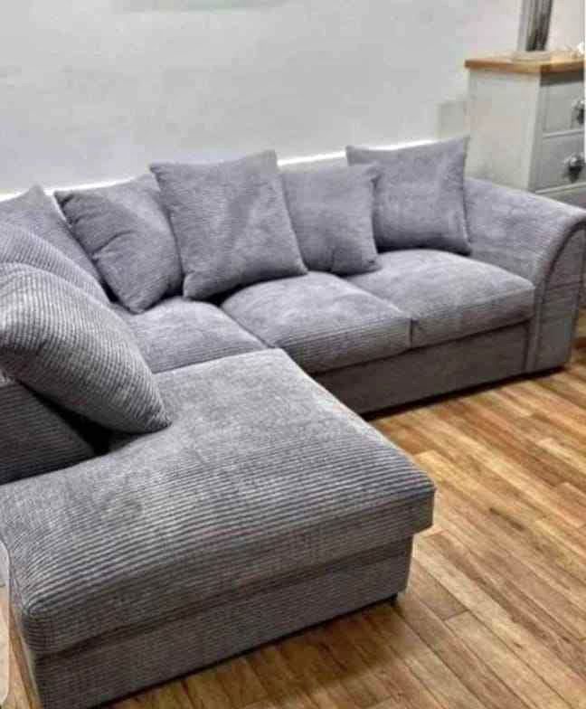 New Fabric Corner L Shape Sofas In Reasonable Price With Delivery