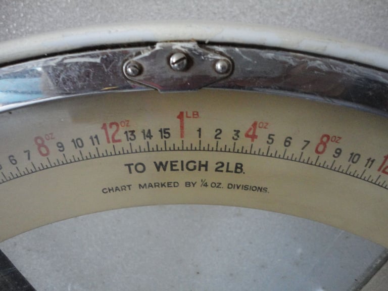 vintage pooley shop sweetie scales