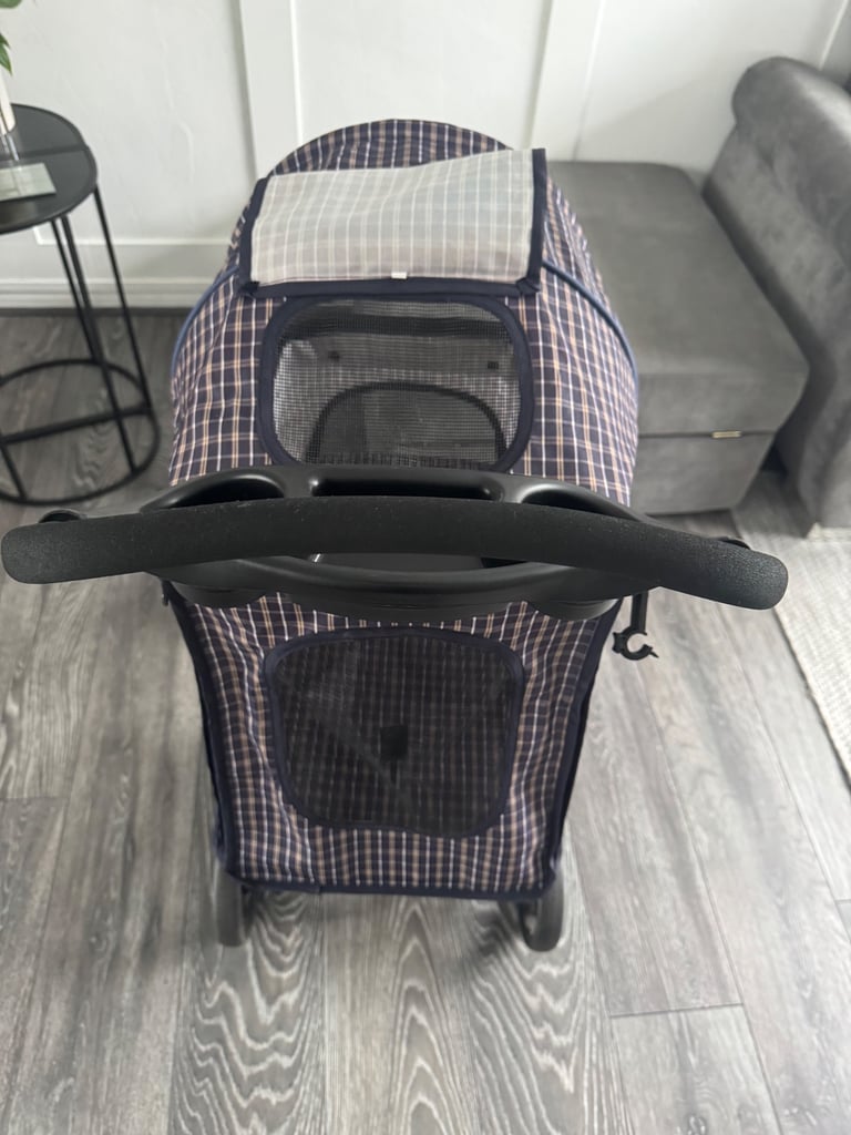 Dog Pram Compact Foldable Puppy Cat Buggy Manchester Stroller
