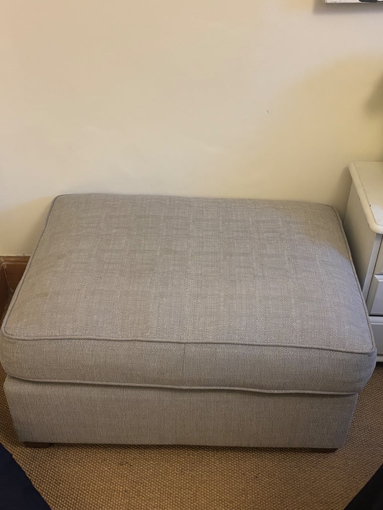 Corner Sofa and Footstool - COLLECTION ONLY