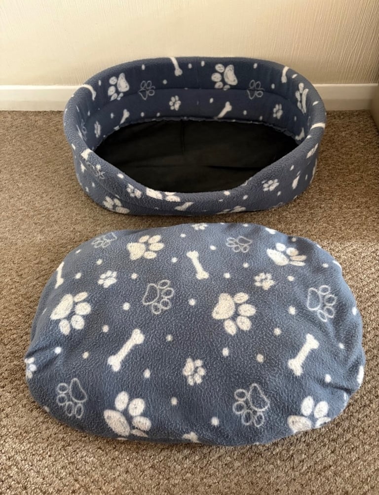 Dog Bed & Removable Matching Cushion 