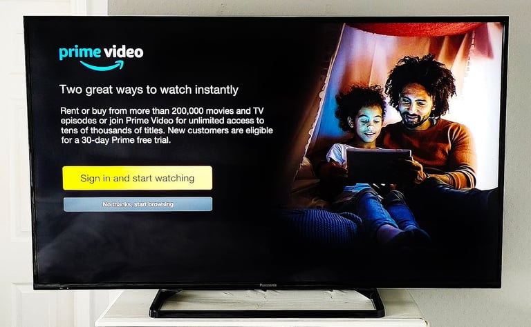 50" PANASONIC SMART FULL HD SLIM LED WIFI TV AMAZON YOUTUBE SCREEN MIRRORING RC STAND-FREE DELIVERY