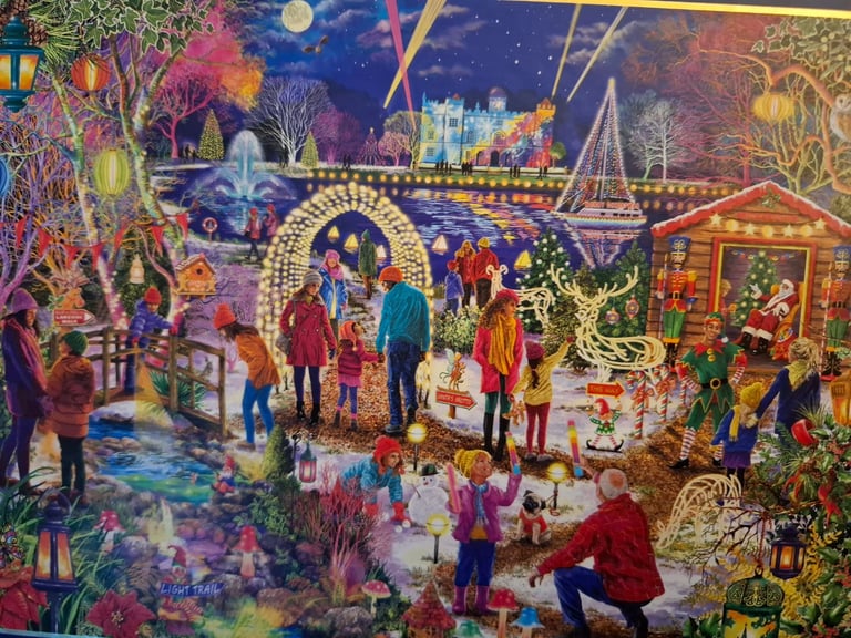 Enchanted Christmas 1000 Piece Jigsaw Limited Edition NEW