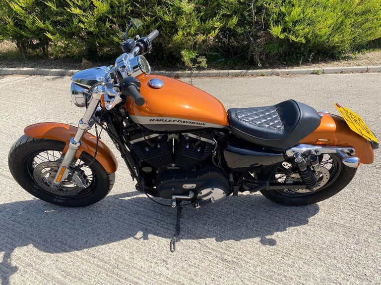 2014 HARLEY DAVIDSON 1200 CUSTOM LIMITED XL CA 14 ORANGE  BLACK SPORTSTER