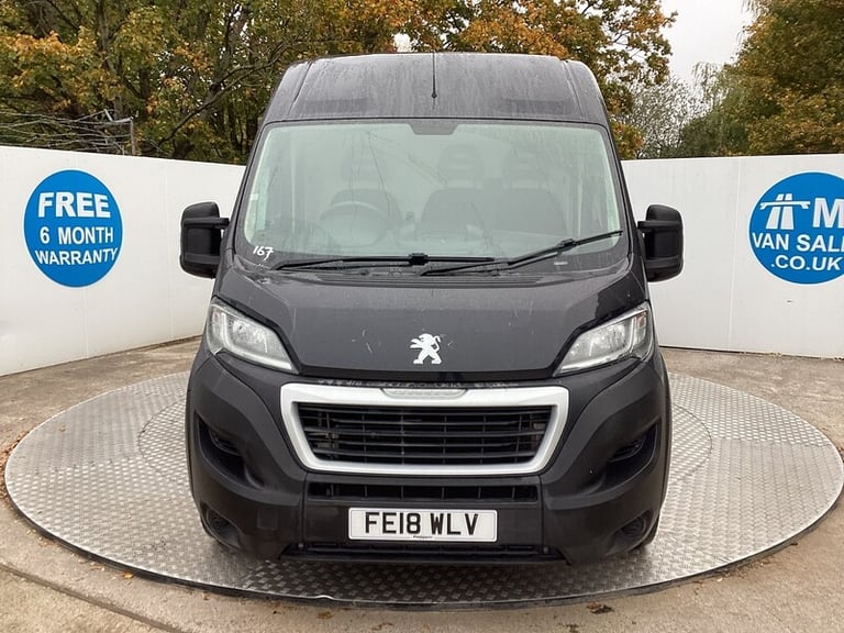2018 Peugeot Boxer BlueHDi 335 Professional LWB H/R  Euro 6 *NO VAT* LWB Panel Van Diesel Manual