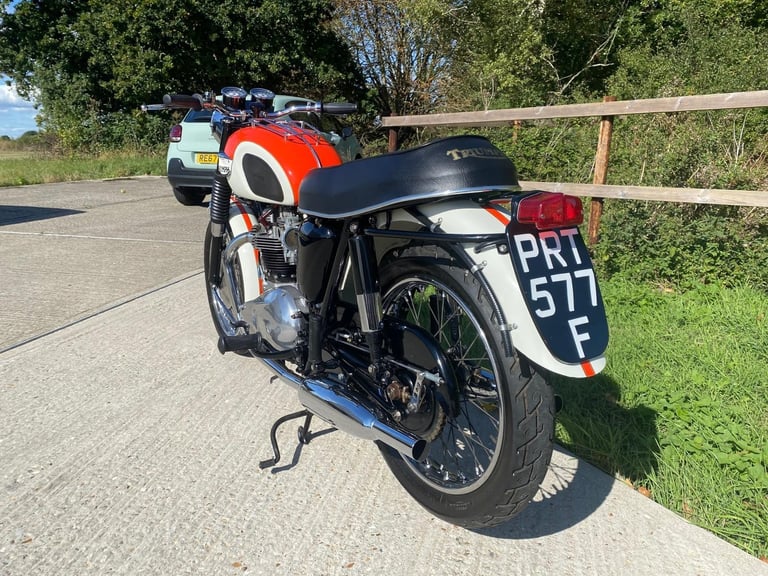 TRIUMPH T120 BONNEVILLE, 1967, MATCHING NUMBERS, LOVELY CLASSIC 650 TWIN
