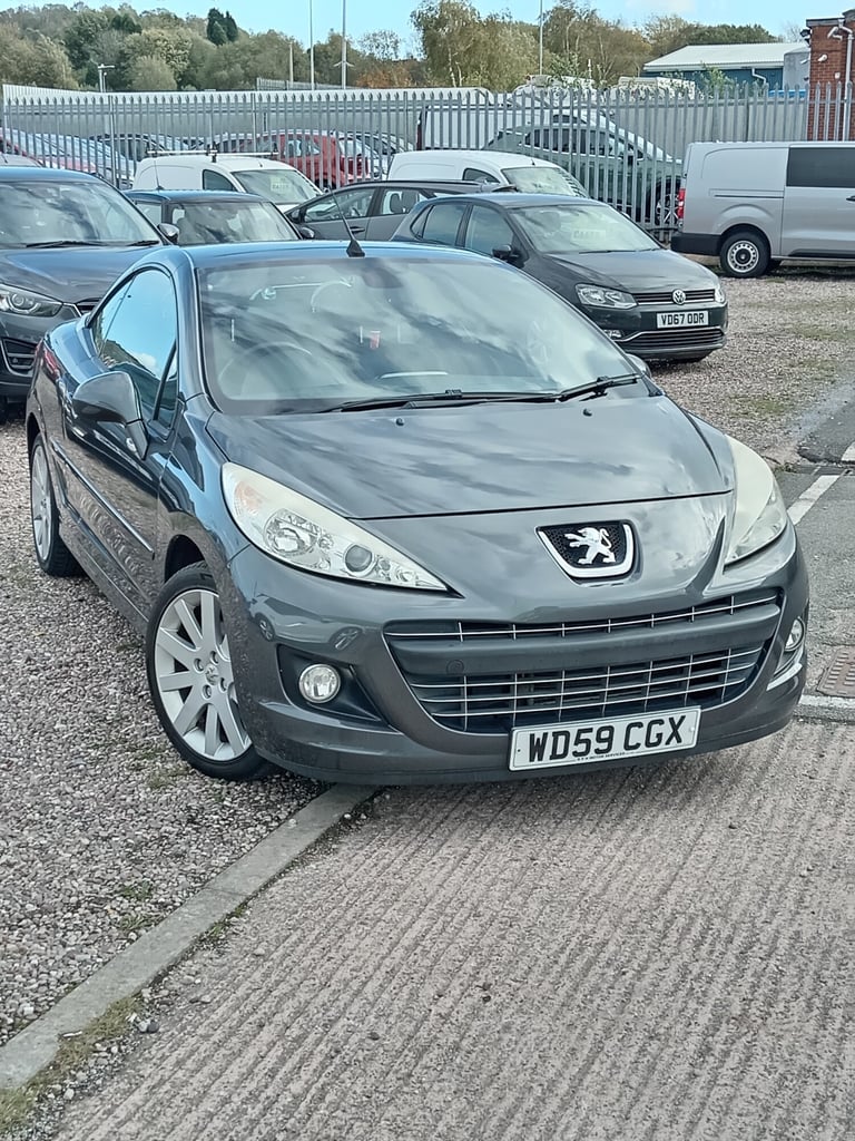 2010 Peugeot 207 1.6 VTi GT 2dr CONVERTIBLE Petrol Manual