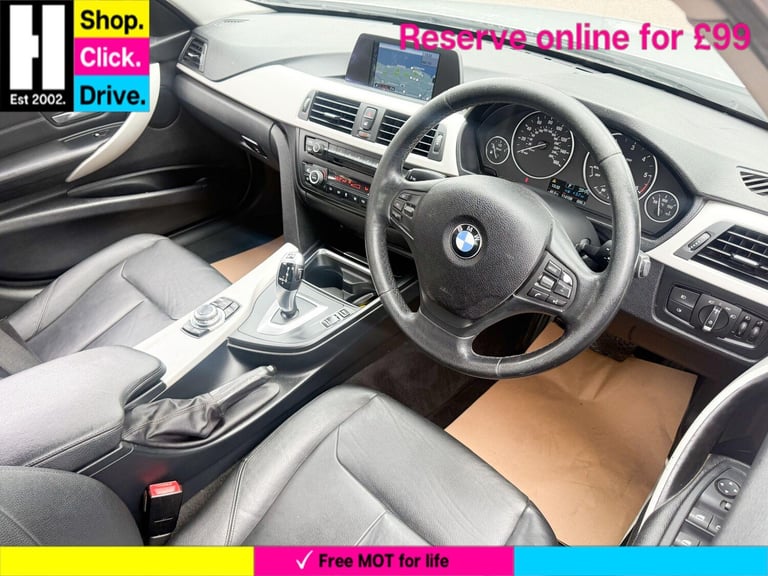 2013 BMW 3 Series 320d EfficientDynamics 4dr Step Auto SALOON DIESEL Automatic
