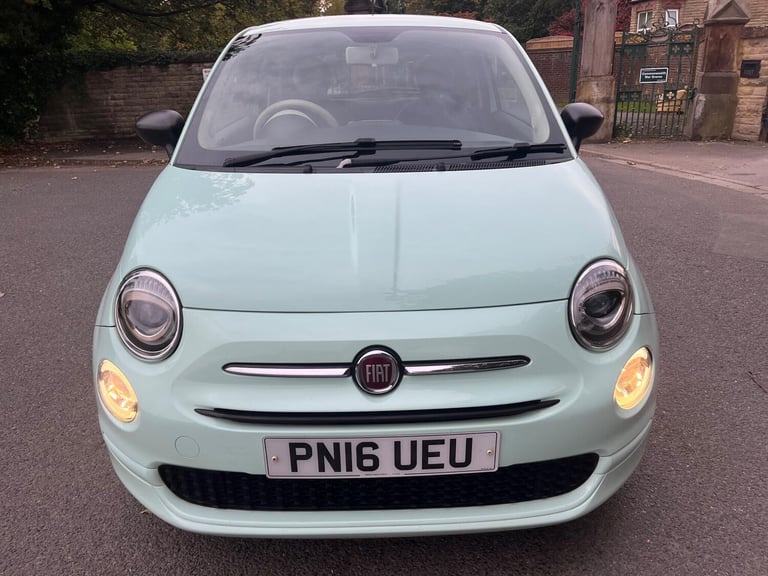2016 Fiat 500 1.2 Pop Euro 6 (s/s) 3dr HATCHBACK Petrol Manual