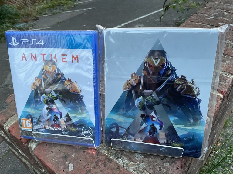 image for Sony PS4 Game Anthem - New | Sealed + Anthem Steelbook - New | Opened 