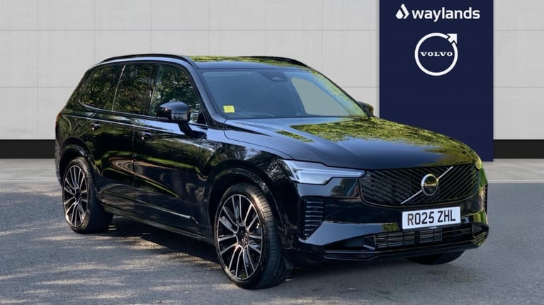 2025 Volvo XC90 Ultra, T8 AWD Plug-in hybrid, Electric/Petrol, Dark, 7 Seats Estate Petrol Parall...