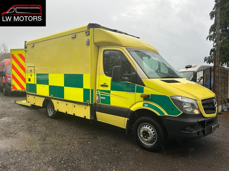 MERCEDES BENZ SPRINTER 519 CDI DIRECT EX AMBULANCE SERIVICS 2017 17 REG EURO 6