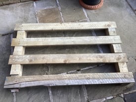Small wooden pallet