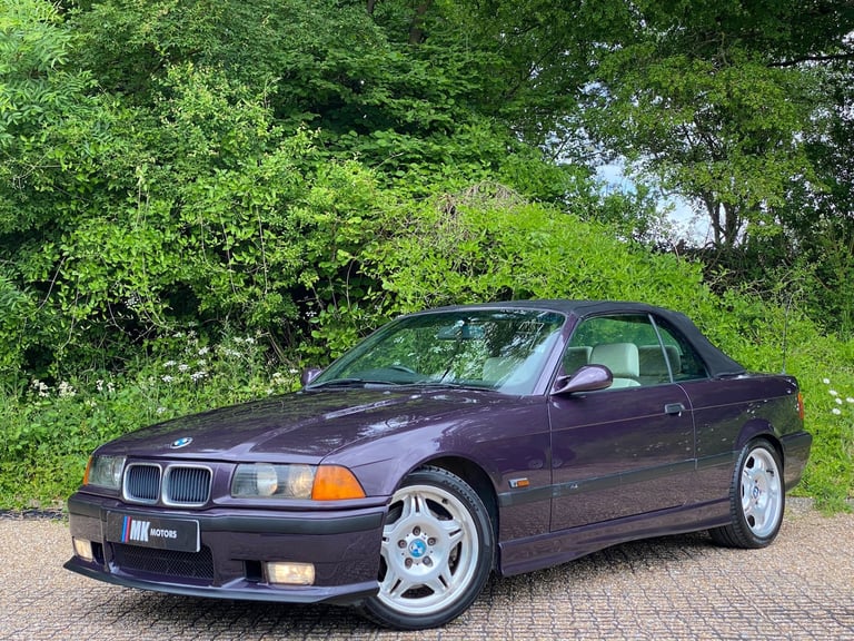 BMW M3 3.0 CONVERTIBLE 2DR [1995-M] DAYTONA VIOLET METALIC
