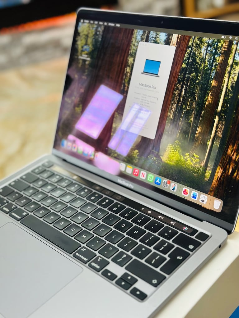 2020 MACBOOK PRO 13 INCH WITH TOUCH BAR & TOUCH ID