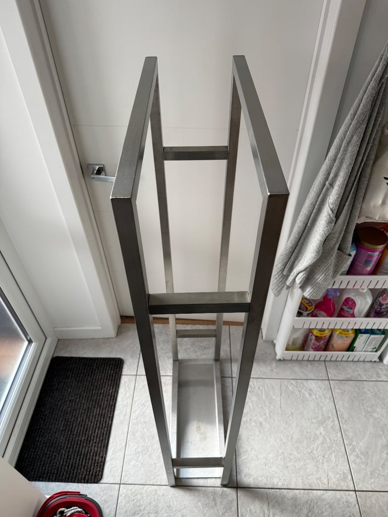 Metal Wood Kindling Log Store Holder Rack