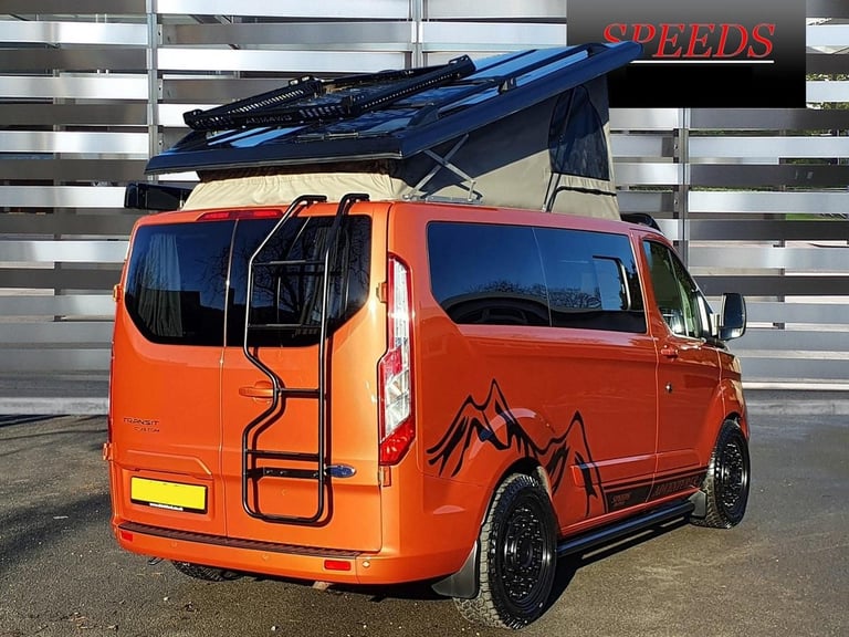 Ford Transit Custom Limited SPEEDS ADVENTURER EDITION Camper 170ps 4 Berth 