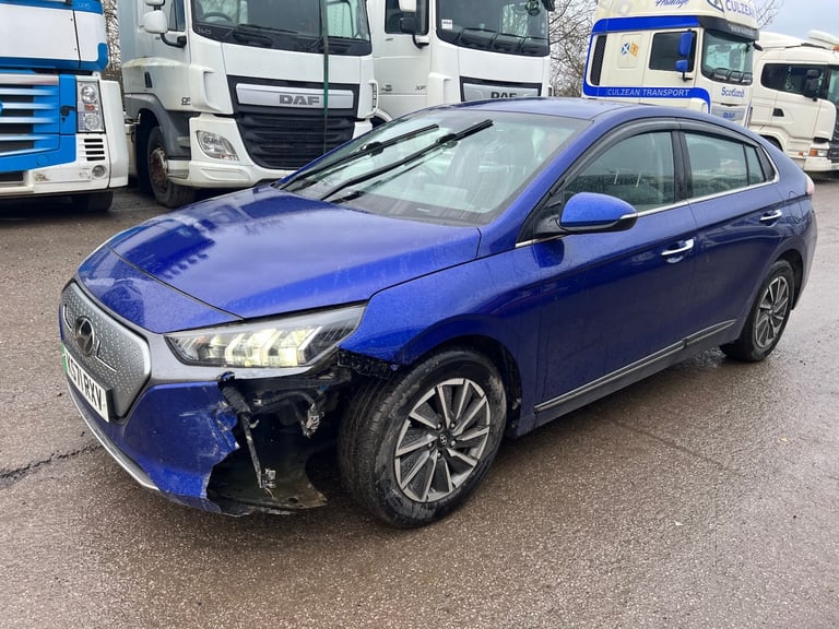 2022 HYUNDAI IQNIQ PREMIUM EV ELECTRICITY AUTOMATIC DAMAGED SALVAGE CAT N