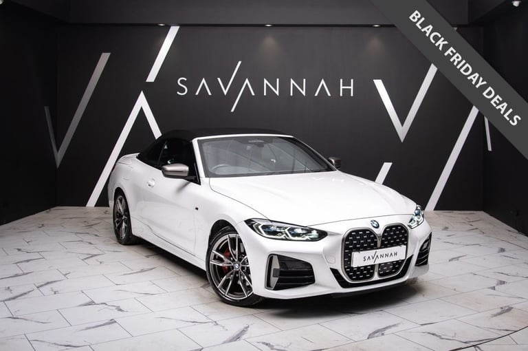 2021 BMW 4 Series 3.0 M440i MHT Convertible 2dr Petrol Hybrid Auto xDrive Euro 6 (s/s) (374 p Con...