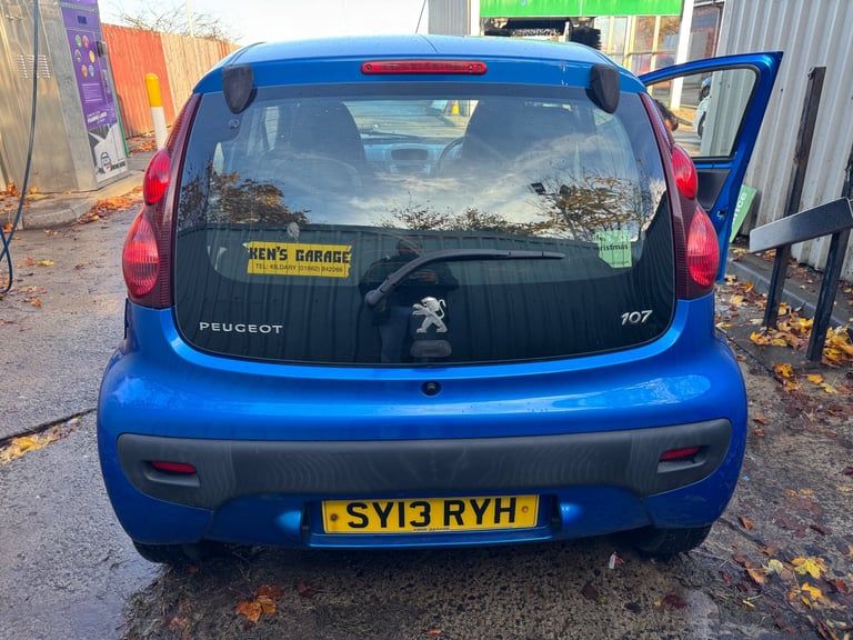 Peugeot, 107, Hatchback, 2013, Manual, 998 (cc), 5 doors