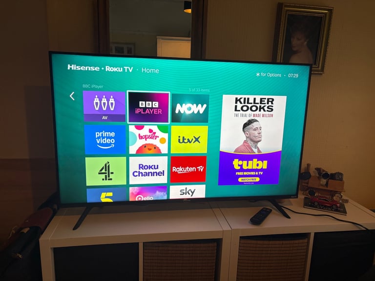 image for Hisense 50 inch smart TV 