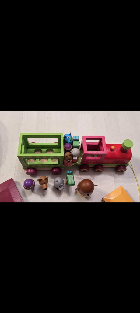 Hey Duggee Wooden Light and Sound Train