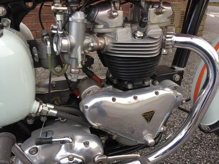 1959 Triumph Bonneville 650 T120 Tangerine Dream Pre Unit Stunning Condition