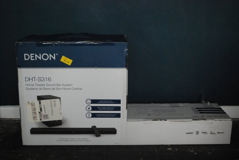 Denon DHT S316 2.1Ch Bluetooth Sound Bar With Wireless Sub - Great  Condition | in Aylesbury, Buckinghamshire | Gumtree