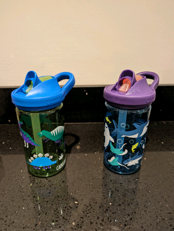 image for 2x Camelbak childrens water bottles