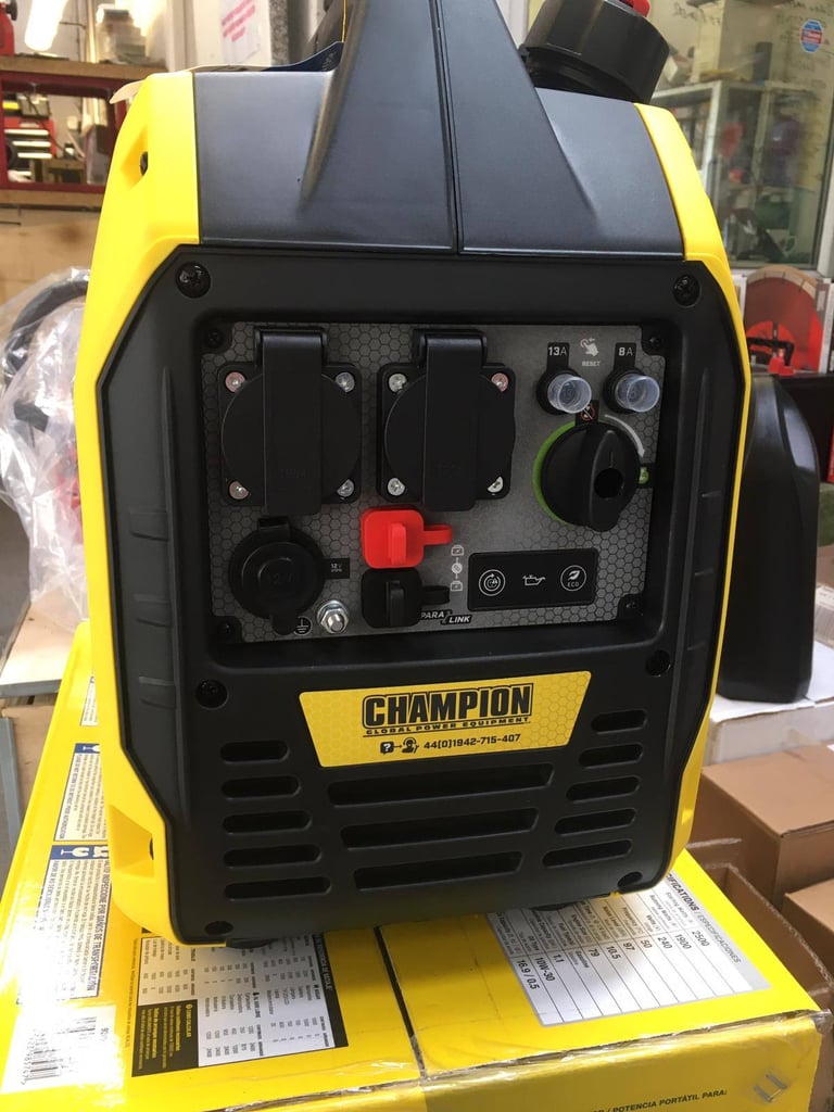 Champion 2200 Watt Inverter Generator - The Mighty Atom!, Drumaness, Ballynahinch