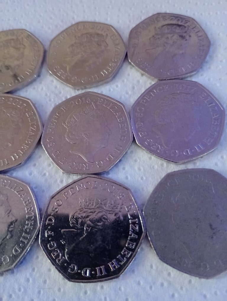 Beatrice potter 50ps x 9 