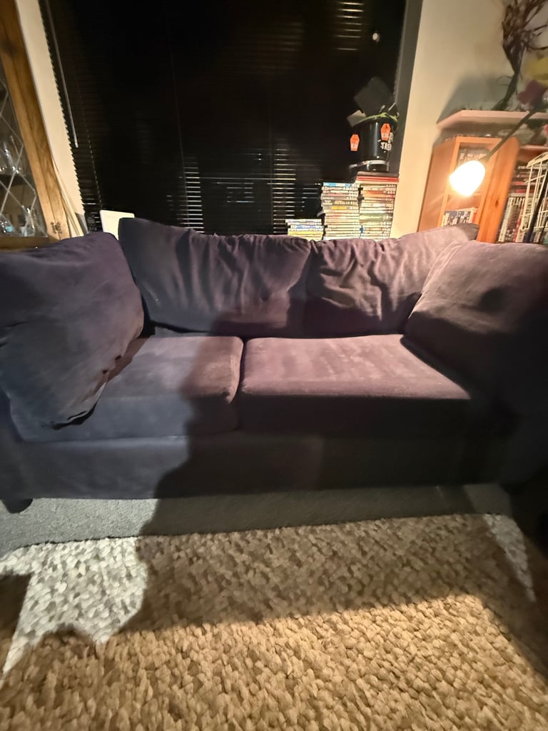 Blue sofa 