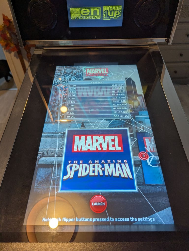 Marvel themed Digital Pinball machine - 10 boards