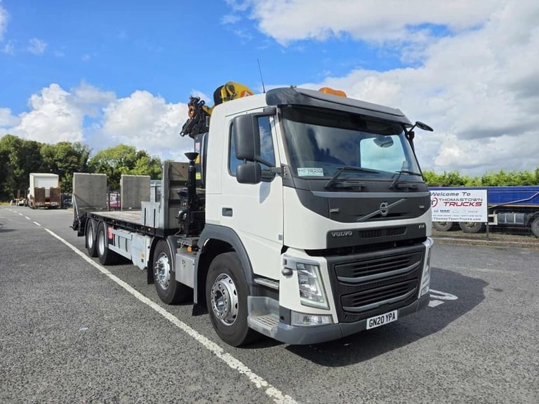 2020 Volvo FM430 8X4 27ft Beavertail/ Flat