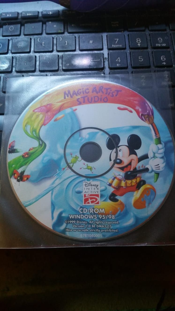 Disney Magic art studio CD-Rom