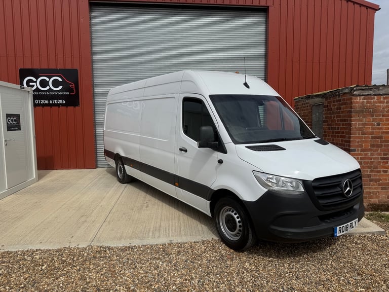 2018 Mercedes-Benz Sprinter 3.5t H2 Van NO VAT  PANEL VAN Diesel Manual