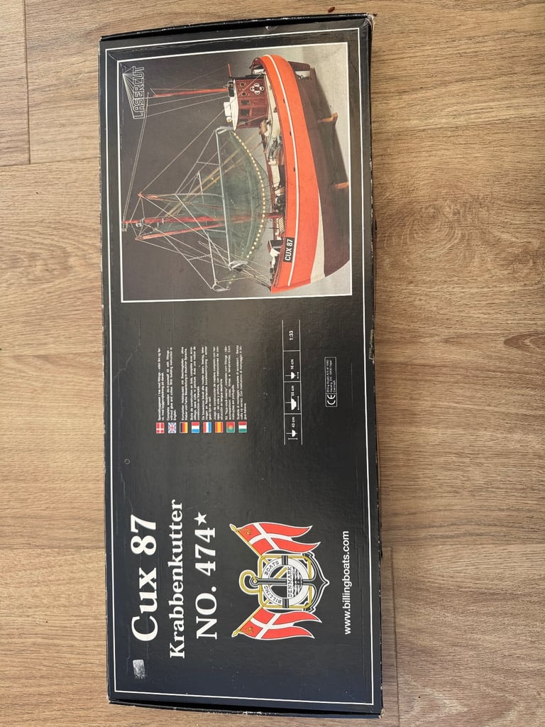 Billing Boats Cux 87 Krabbenkutter No.474 Model Boat